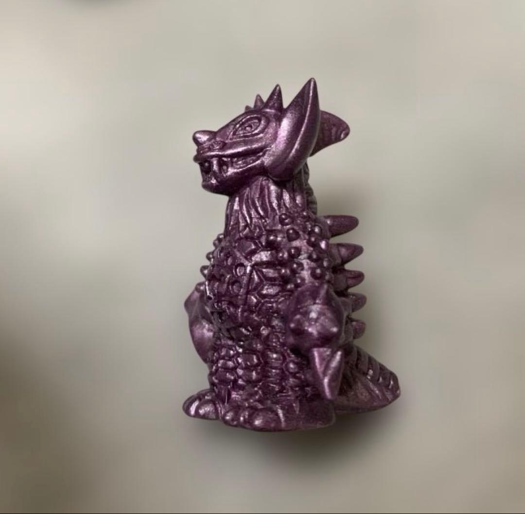 ウルトラ怪獣消しゴム　タイラント（パープルメタリック）ポピー　当時物　昭和レトロ