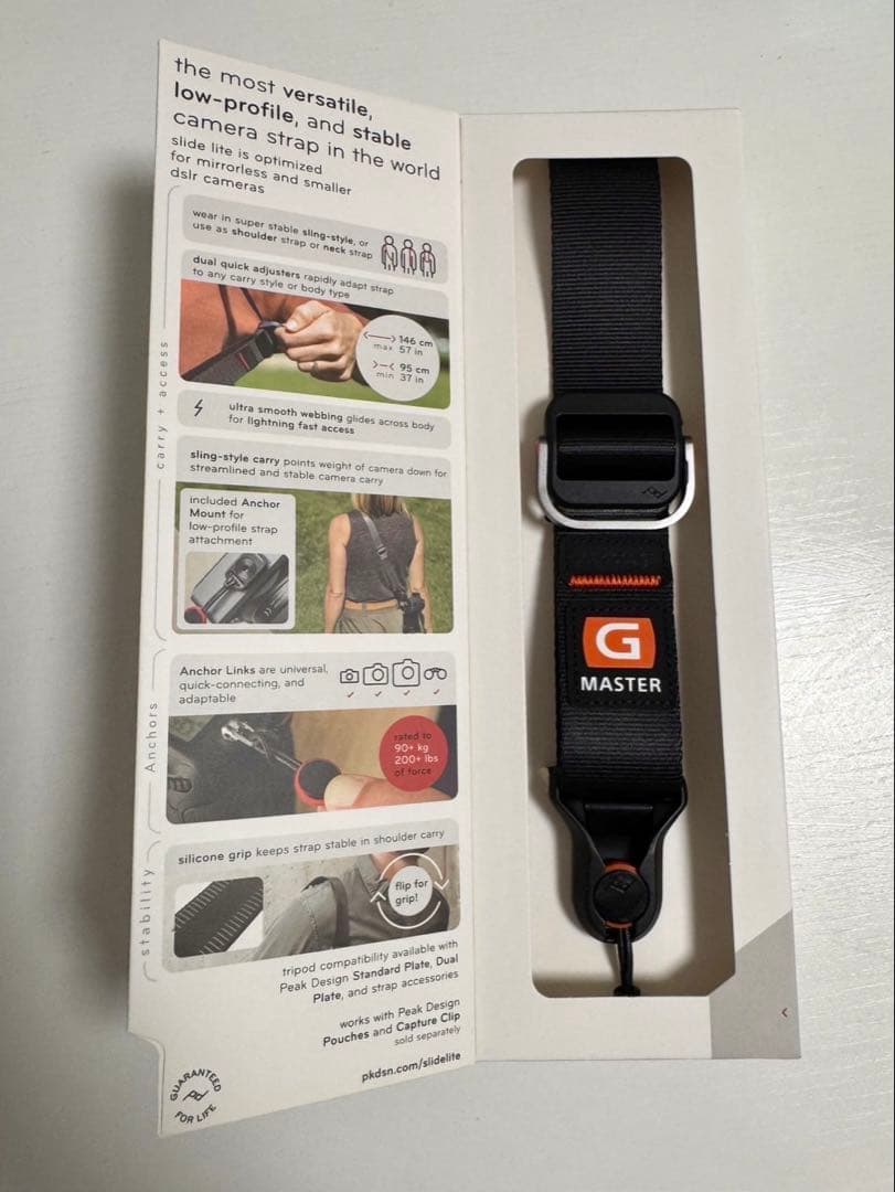 ピークデザイン　スライドライト　G-MASTER　希少品