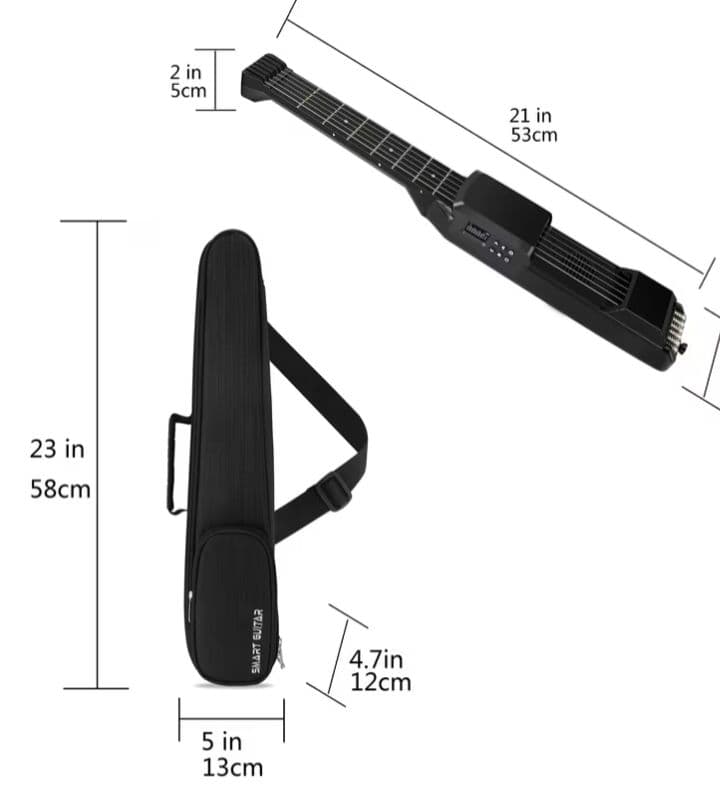 新品 サイレントギター トラベル スマート エレキギター コンパクト midi