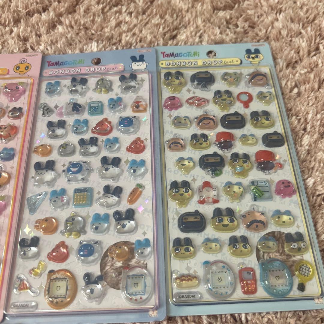 送料込み★国内正規品★ たまごっち ボンボンドロップシール 4種セット
