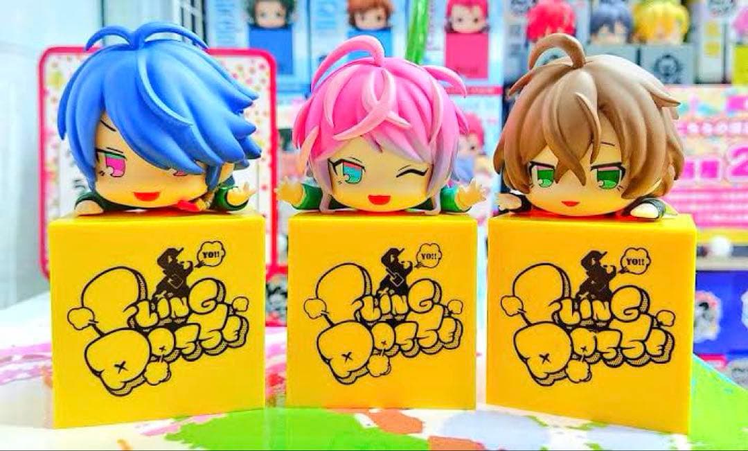 ヒプマイひっかけフィギュア Fling Posse 乱数 幻太郎 帝統