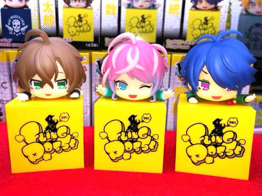 ヒプマイひっかけフィギュア Fling Posse 乱数 幻太郎 帝統
