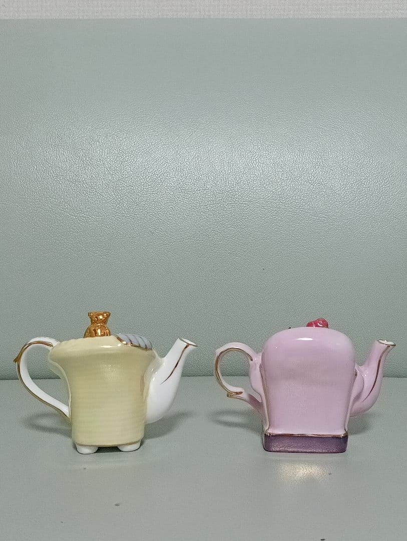 極美品  porcelain王冠マーク ティディベア ミニティーポット