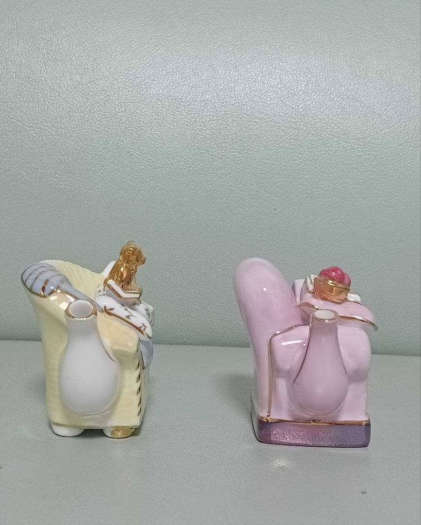 極美品  porcelain王冠マーク ティディベア ミニティーポット