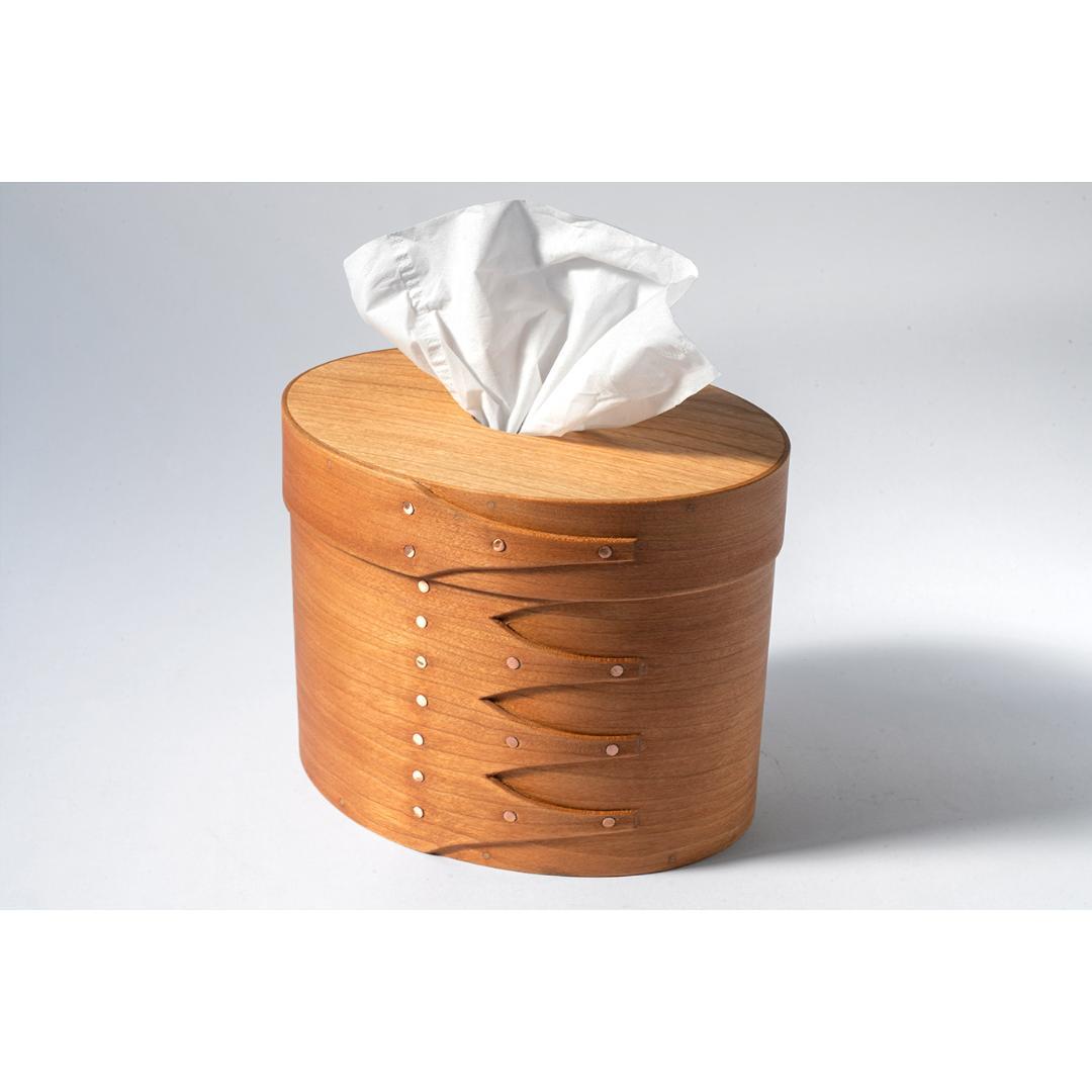 【専用】シェーカーオーバルテッシュボックス縦型 ブラックチェリー