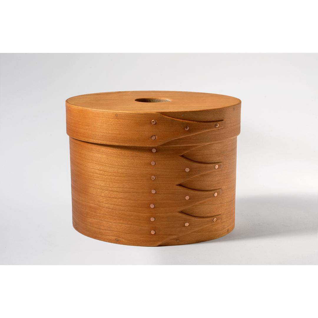 【専用】シェーカーオーバルテッシュボックス縦型 ブラックチェリー