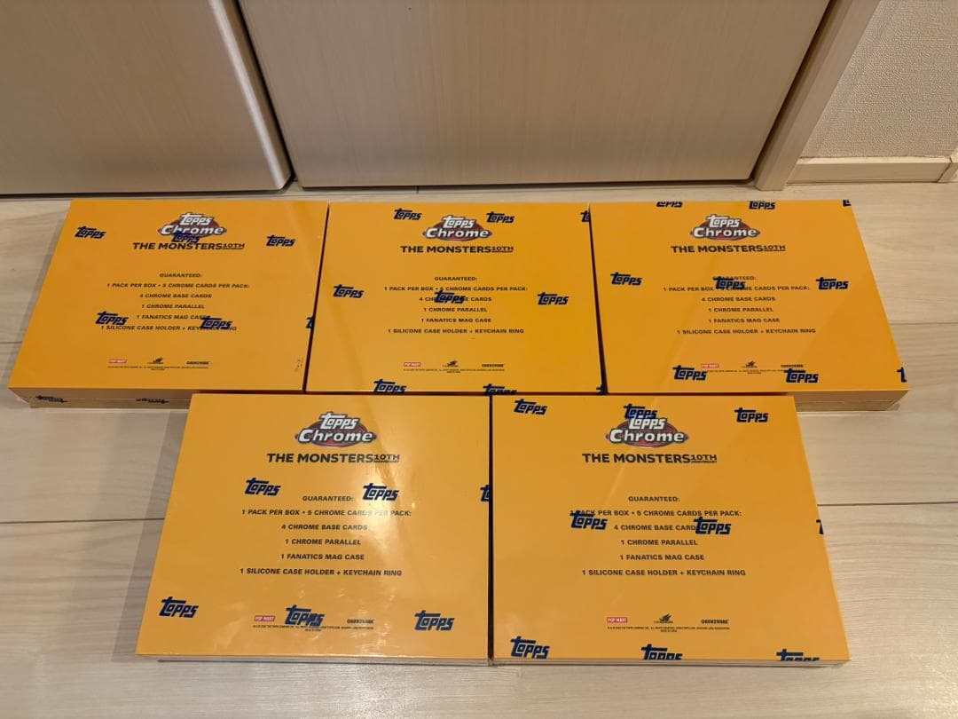 5box TOPPS LABUBU BOX トップス ラブブ カード