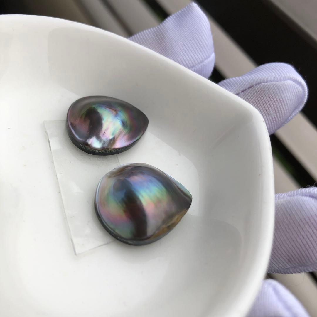 マベパールピアス　希少タヒチ産