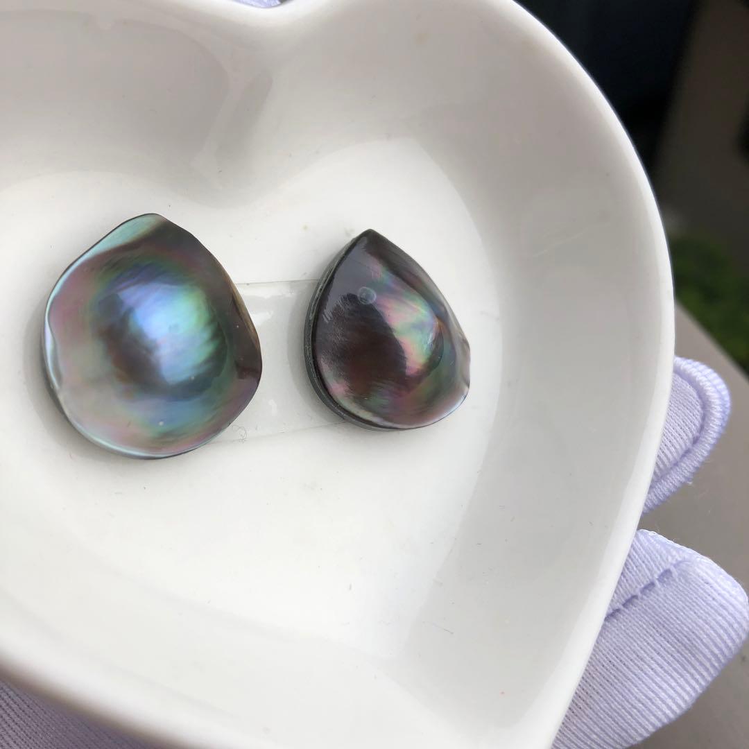 マベパールピアス　希少タヒチ産