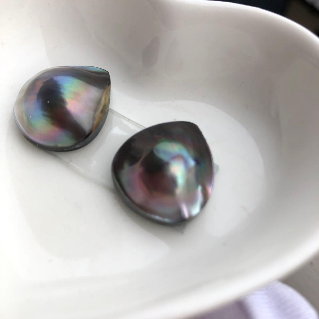 マベパールピアス　希少タヒチ産