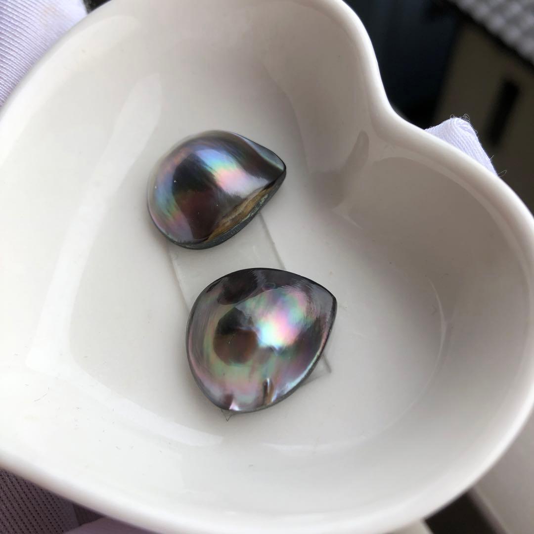 マベパールピアス　希少タヒチ産