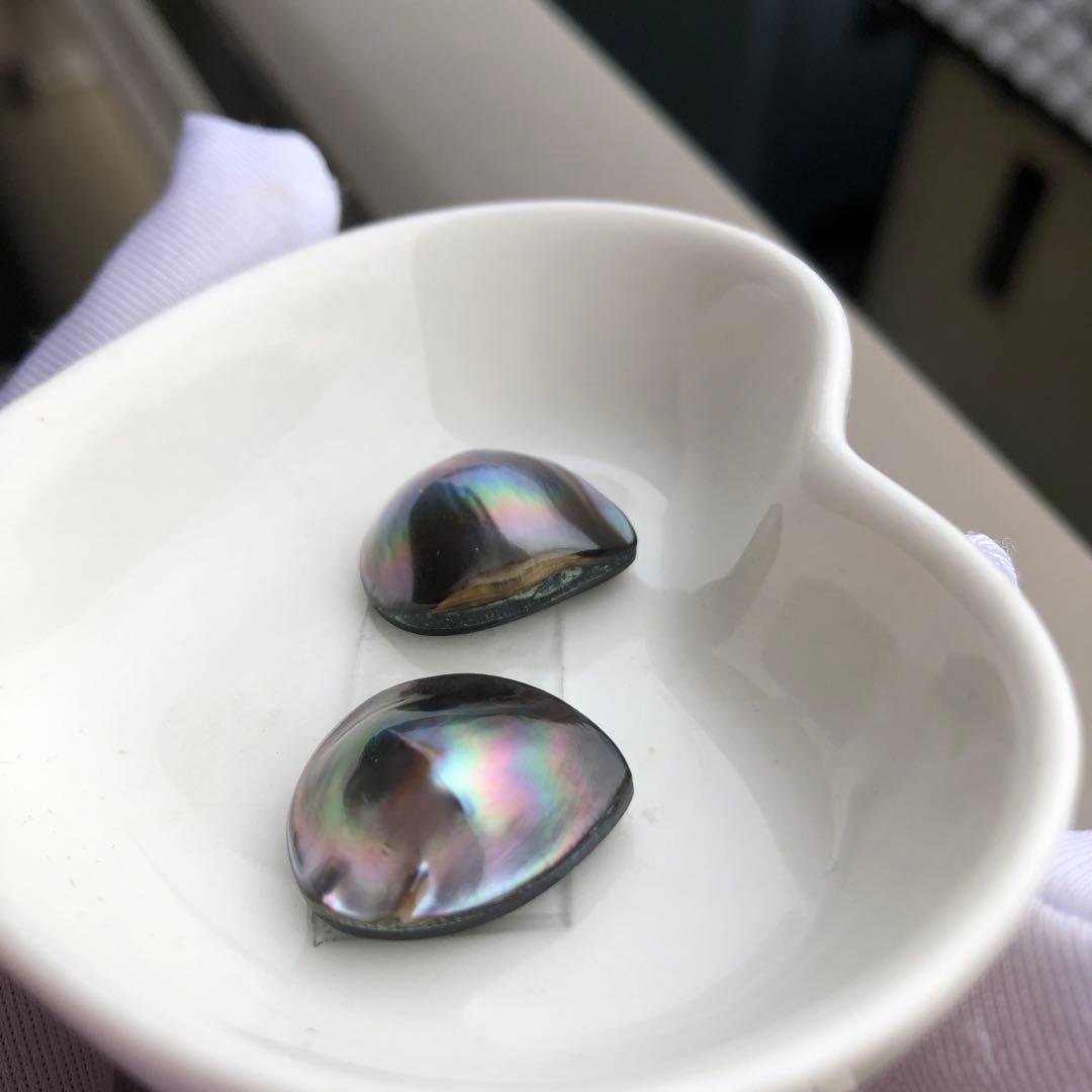 マベパールピアス　希少タヒチ産