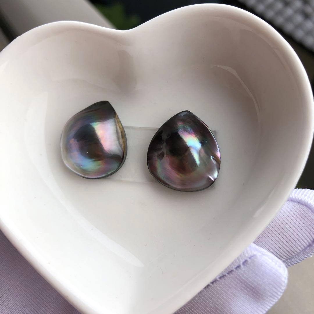 マベパールピアス　希少タヒチ産