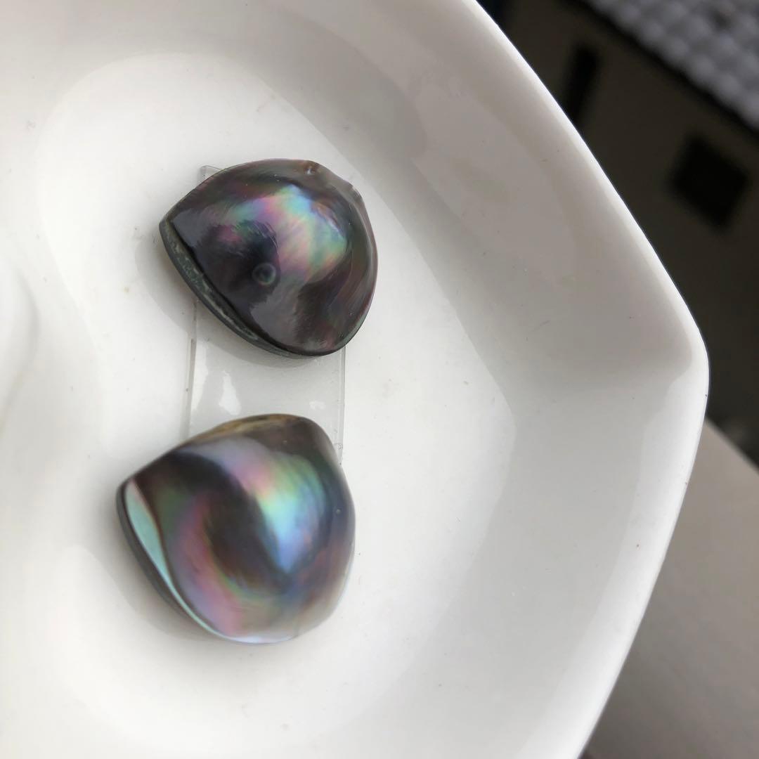 マベパールピアス　希少タヒチ産