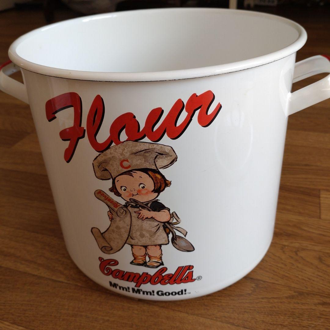 キャンベル　ホーロー