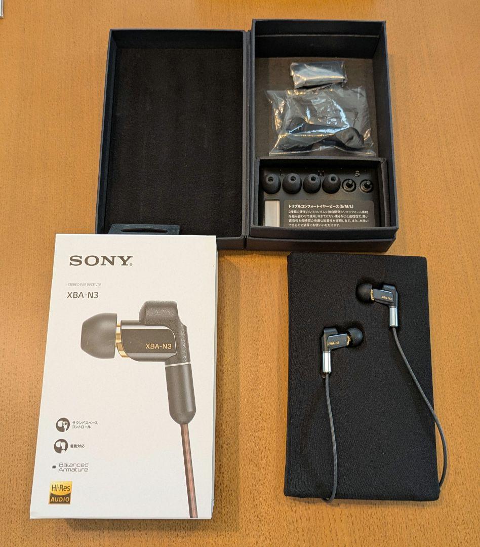 SONY XBA-N3 イヤホン リケーブル ソニー