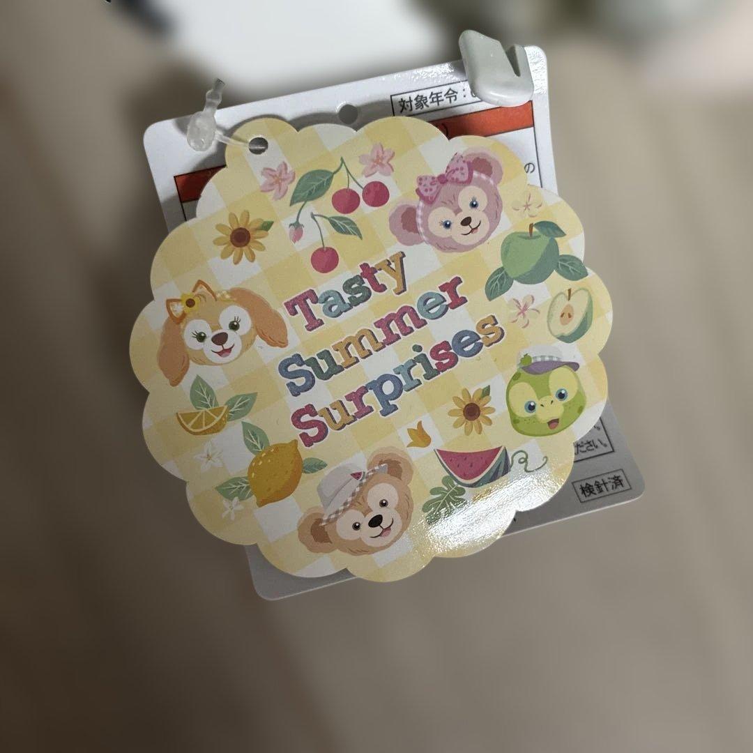 ダッフィー テイスティーサマー サプライズぬいぐるみバッジセット