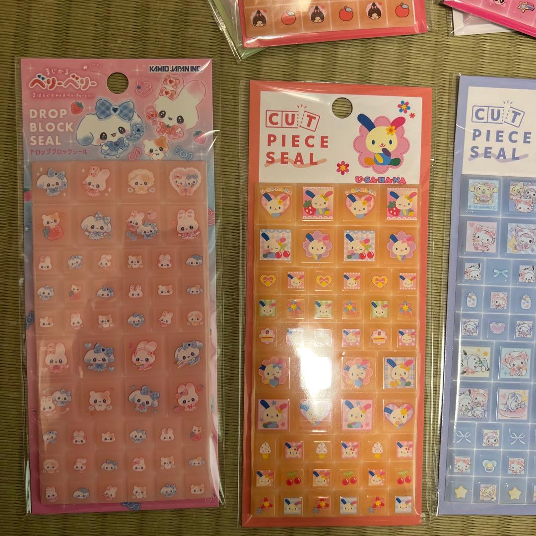 タイルシール　セット　サンリオ　パワパフ　トムジェリ