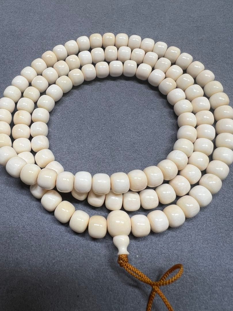 文玩堂：猛犸牙108粒精品