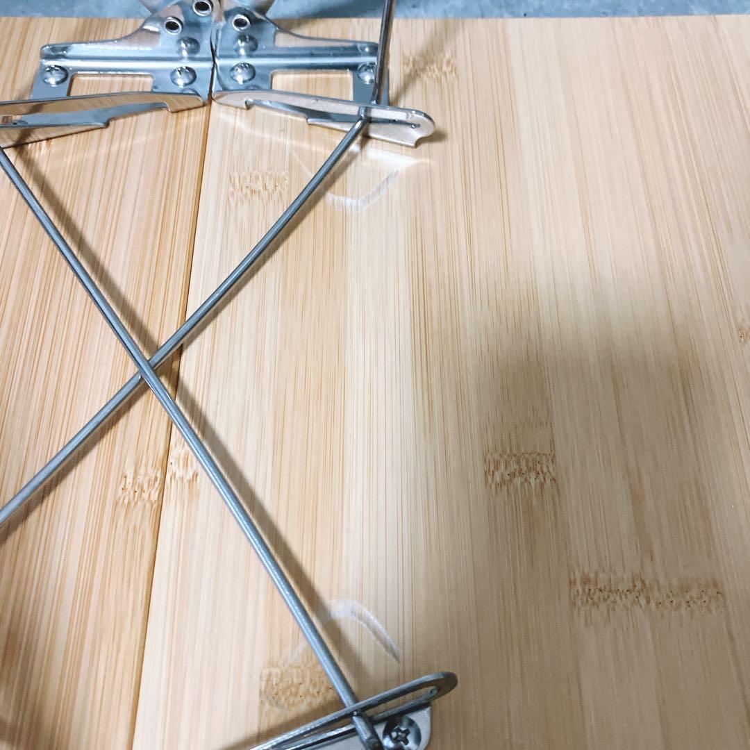 【良品】peak myテーブル竹 カバー付属