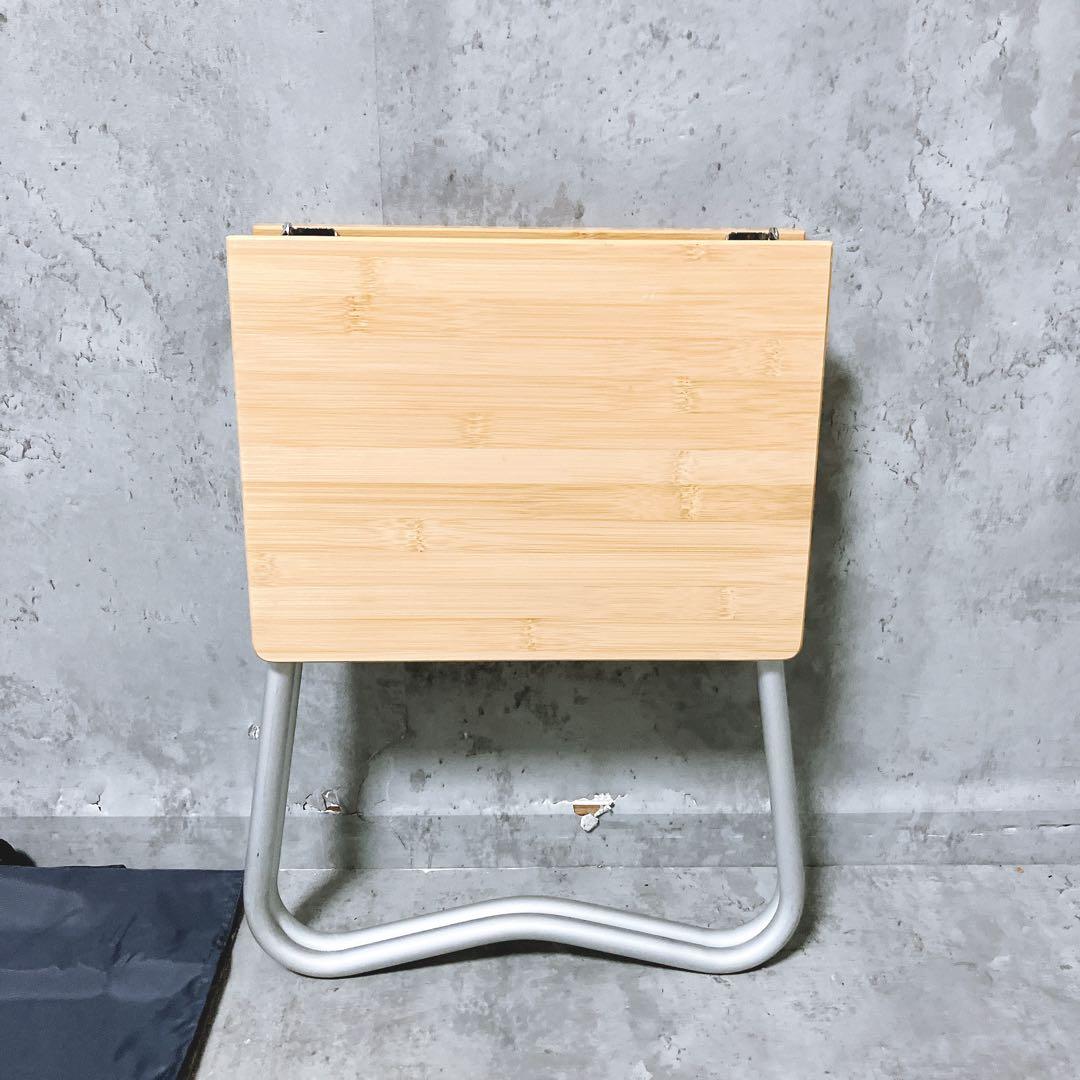 【良品】peak myテーブル竹 カバー付属