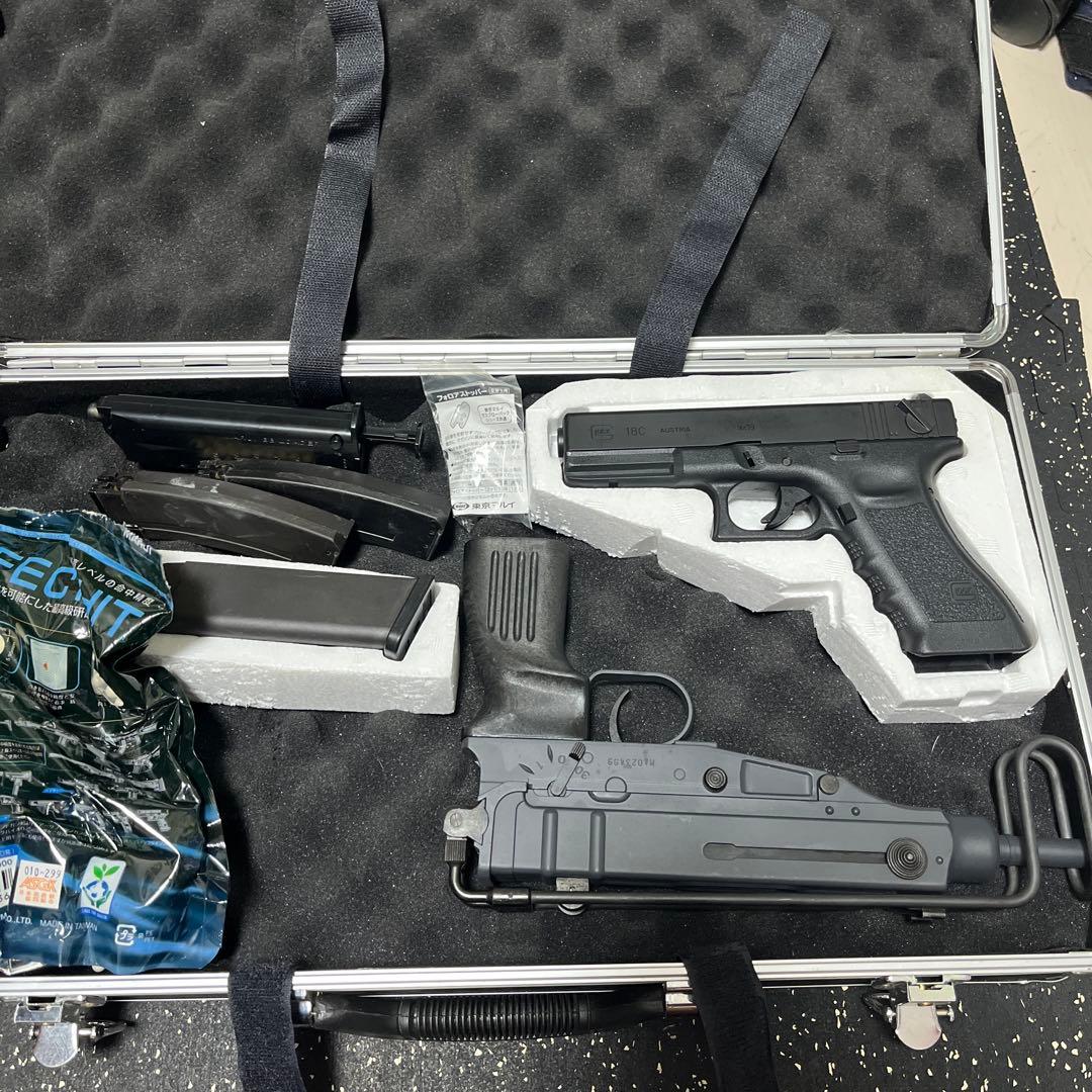 マルゼン　ガスガンまとめ売り　スコーピオン　vz61 グロック 18C