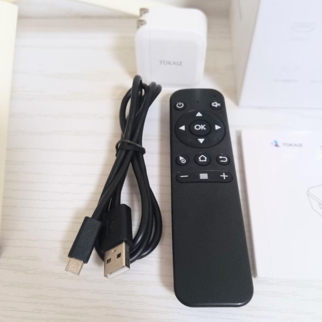 【美品】TOKAIZスマートミニプロジェクターTDP-4kminiシルバー