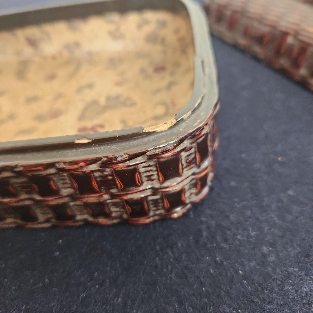 骨董品‥網代の箱