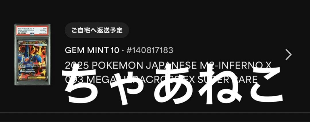 PSA10＊メガヘラクロス SR インフェルノX