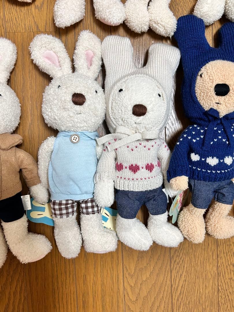 ルシュクル　ぬいぐるみ13体と湯たんぽとカイロケースセット