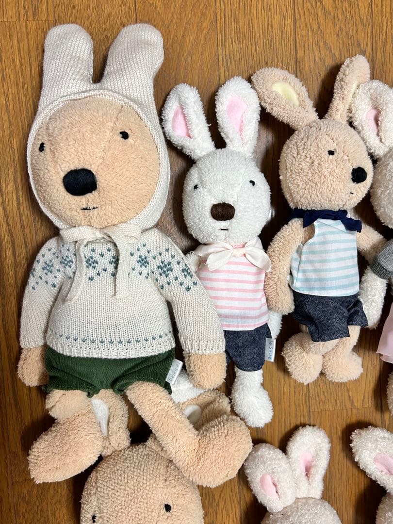 ルシュクル　ぬいぐるみ13体と湯たんぽとカイロケースセット