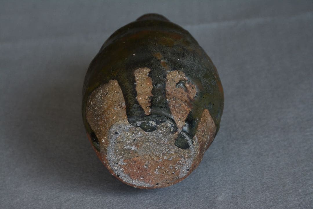 コマイヌ様●【川上清美】黒唐津 徳利