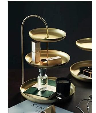 アクセサリー　ジュエリー　３段トレイ　収納　アフタヌーンティー