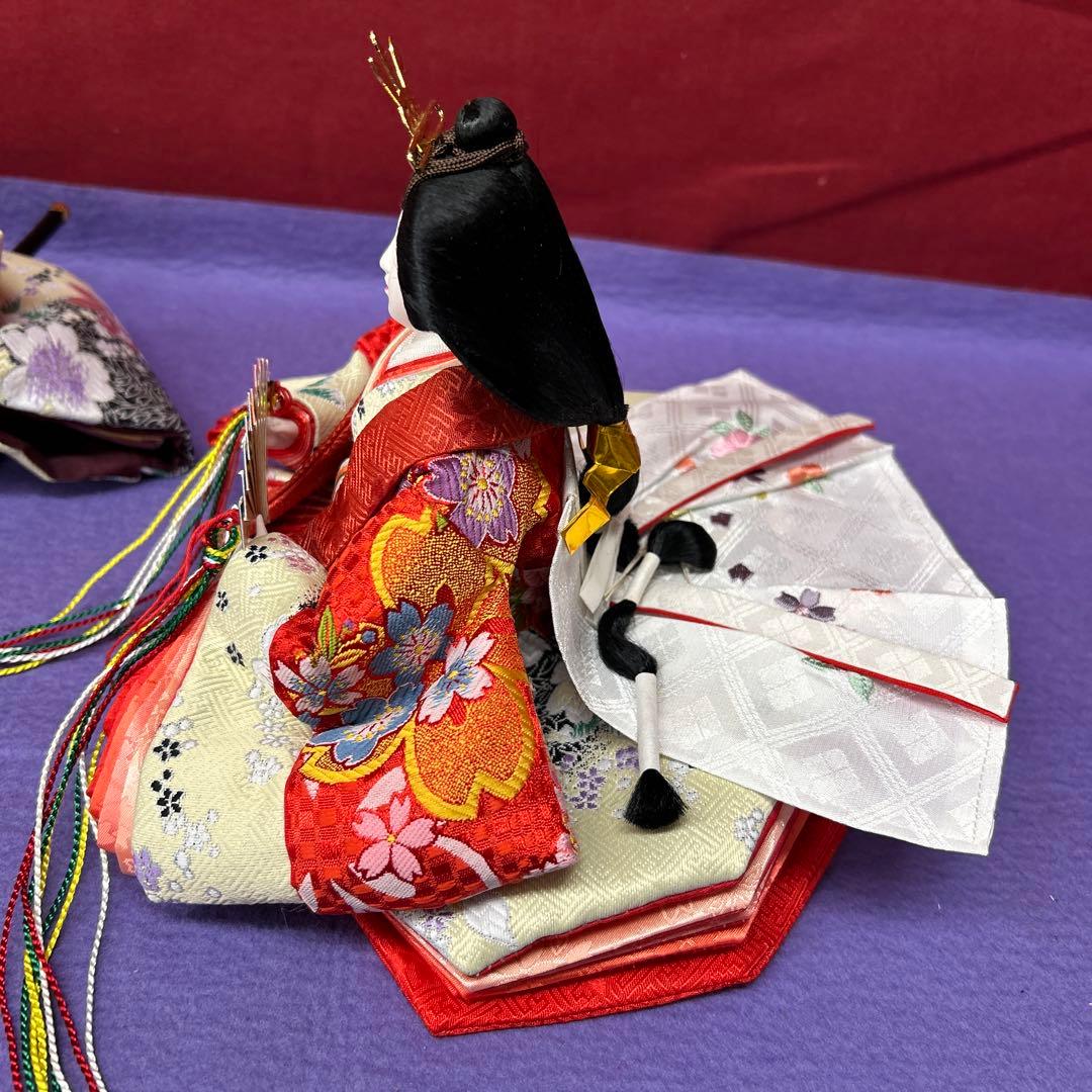 【268】伝統的な雛人形親王揃い