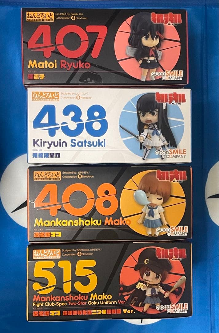 【ねんどろいど】纏流子、満艦飾マコ（2種）、鬼龍院皐月／キルラキル