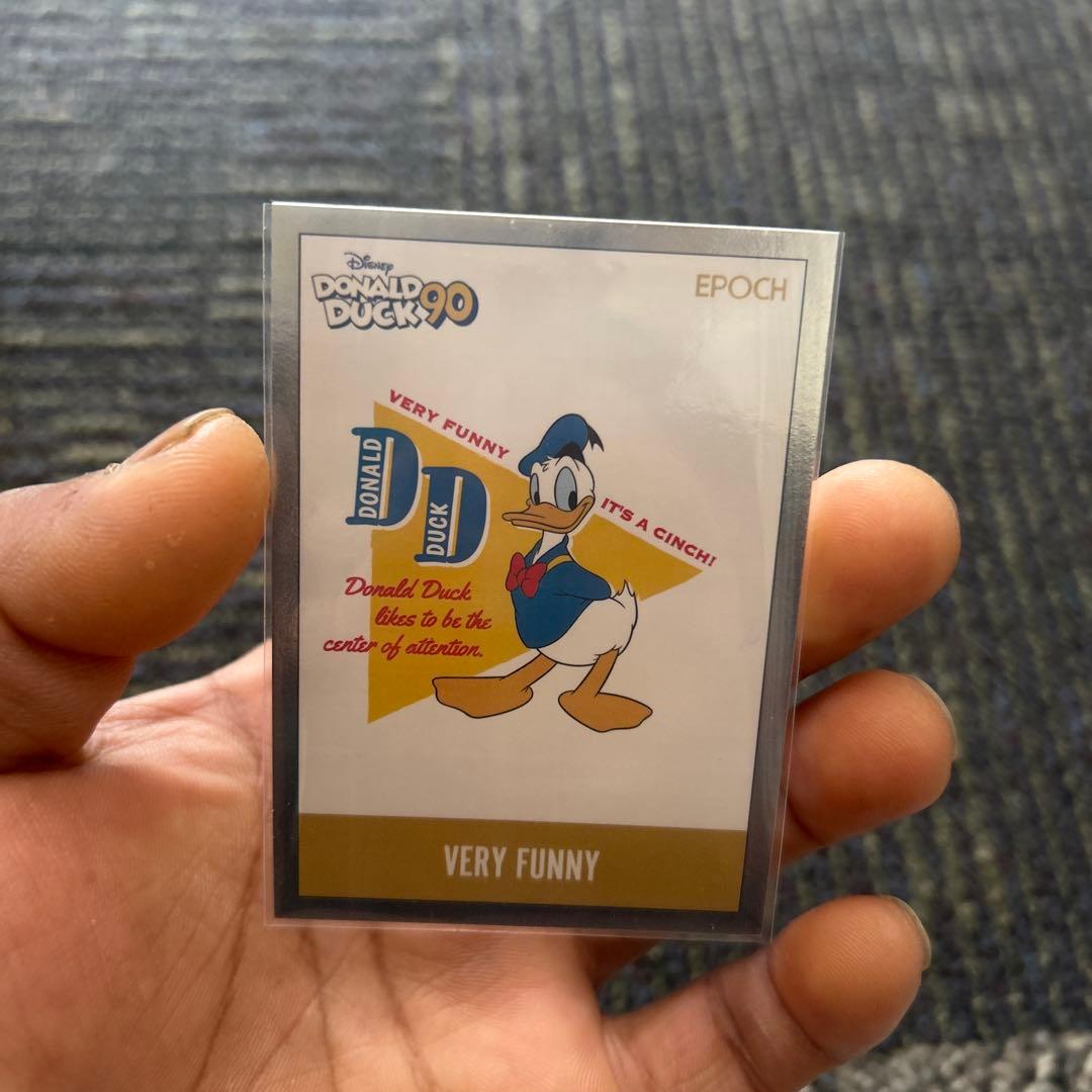 ドナルドダック90周年プレミアムコレクションカード