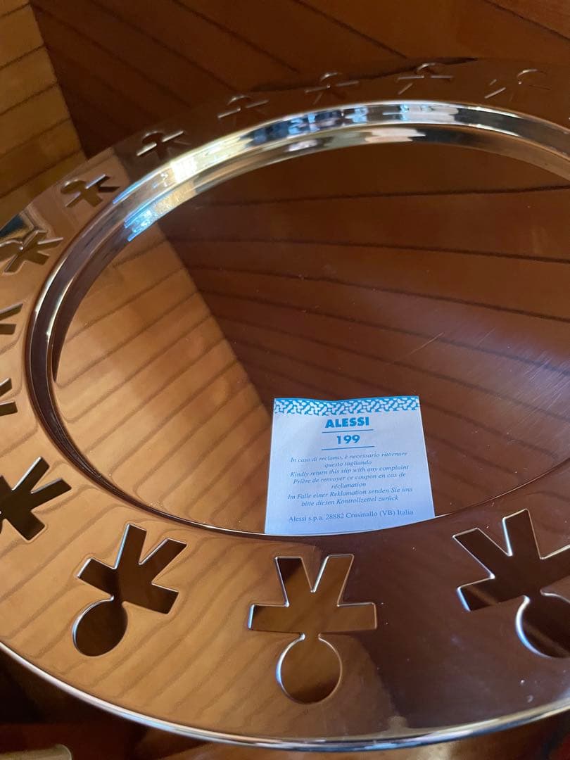 Alessi ステンレス製トレイ 199