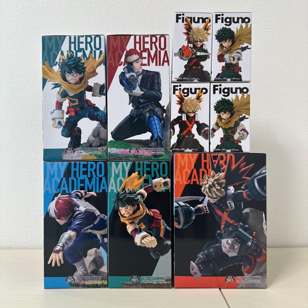【新品未開封】僕のヒーローアカデミア フィギュア3シリーズフルコンプセット