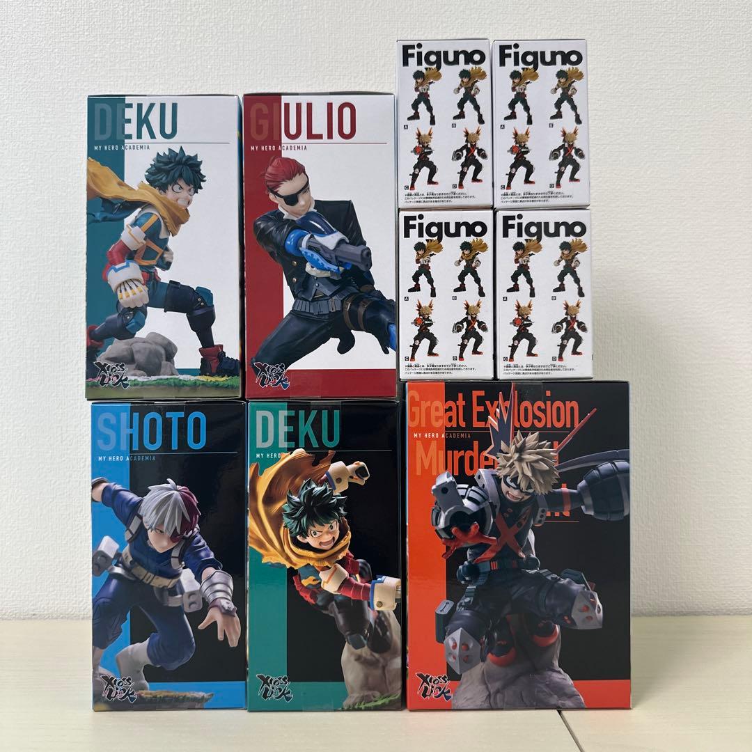 【新品未開封】僕のヒーローアカデミア フィギュア3シリーズフルコンプセット