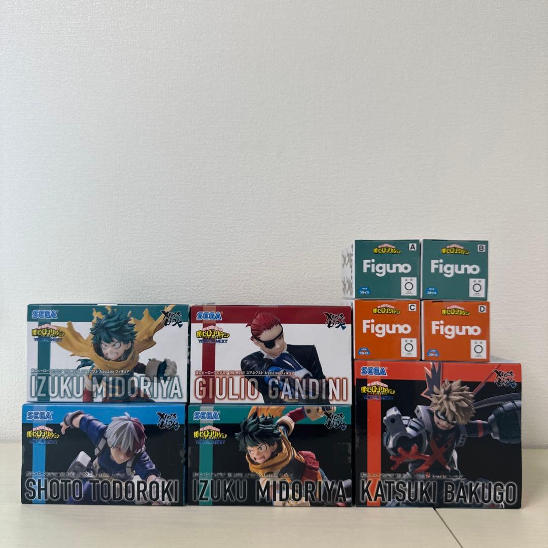 【新品未開封】僕のヒーローアカデミア フィギュア3シリーズフルコンプセット