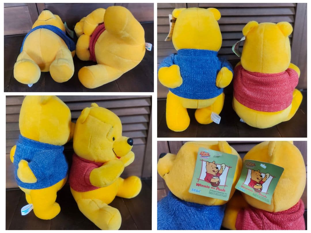 くまのプーさん ぬいぐるみ10体　まとめ売り プライズ　2000年代 ディズニー