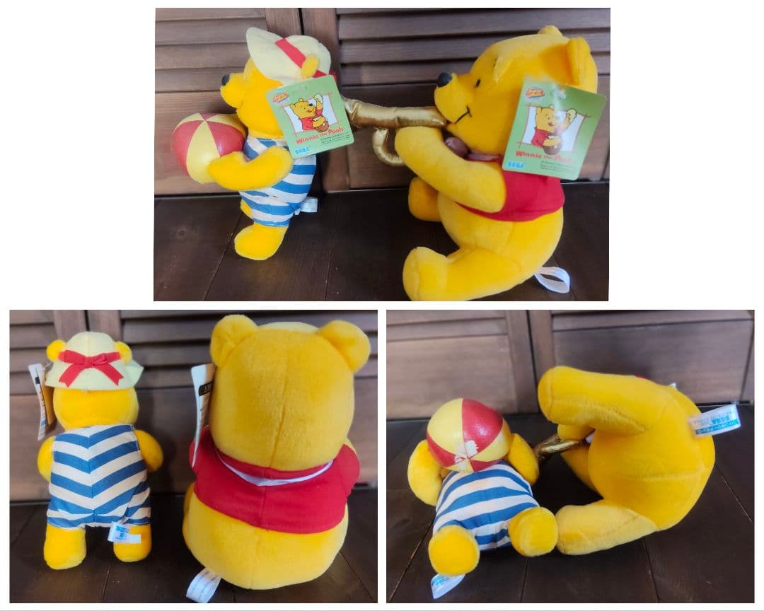 くまのプーさん ぬいぐるみ10体　まとめ売り プライズ　2000年代 ディズニー