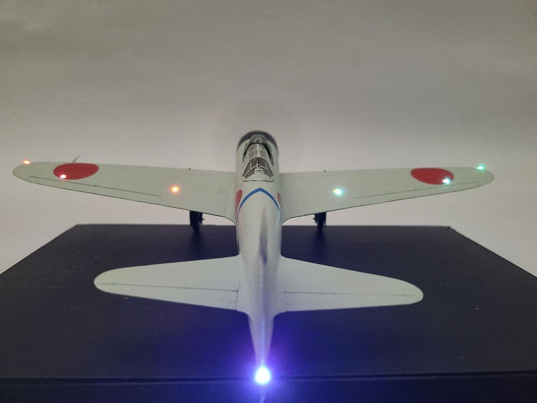 零式艦上戦闘機21型 坂井三郎搭乗機リアルモーターライズ完成品 タミヤ1/48