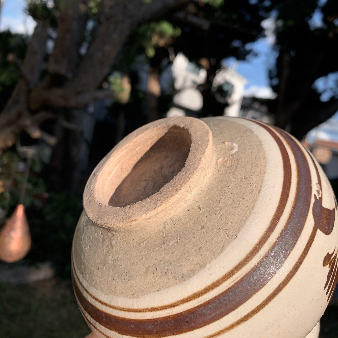 中国骨董　ひょうたん型　陶器　アンティーク　古美術　ひょうたん　花瓶　一輪挿し