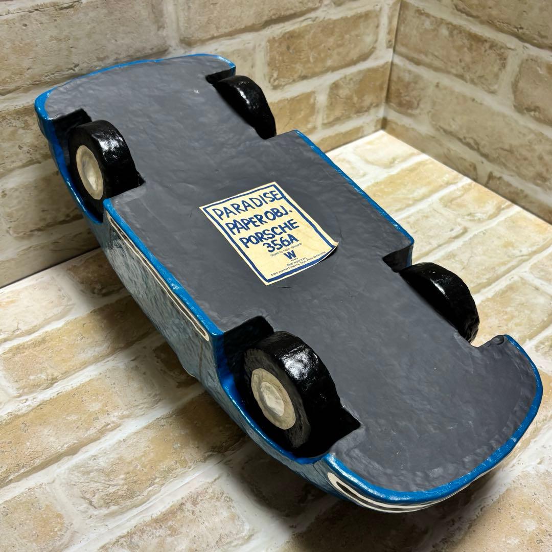 PORSCHE 356A ペーパーオブジェ　ポルシェ 張り子