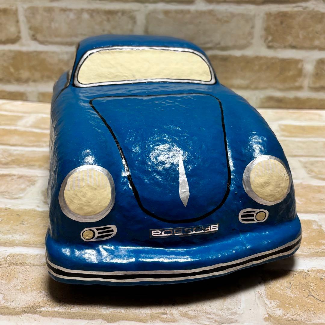 PORSCHE 356A ペーパーオブジェ　ポルシェ 張り子