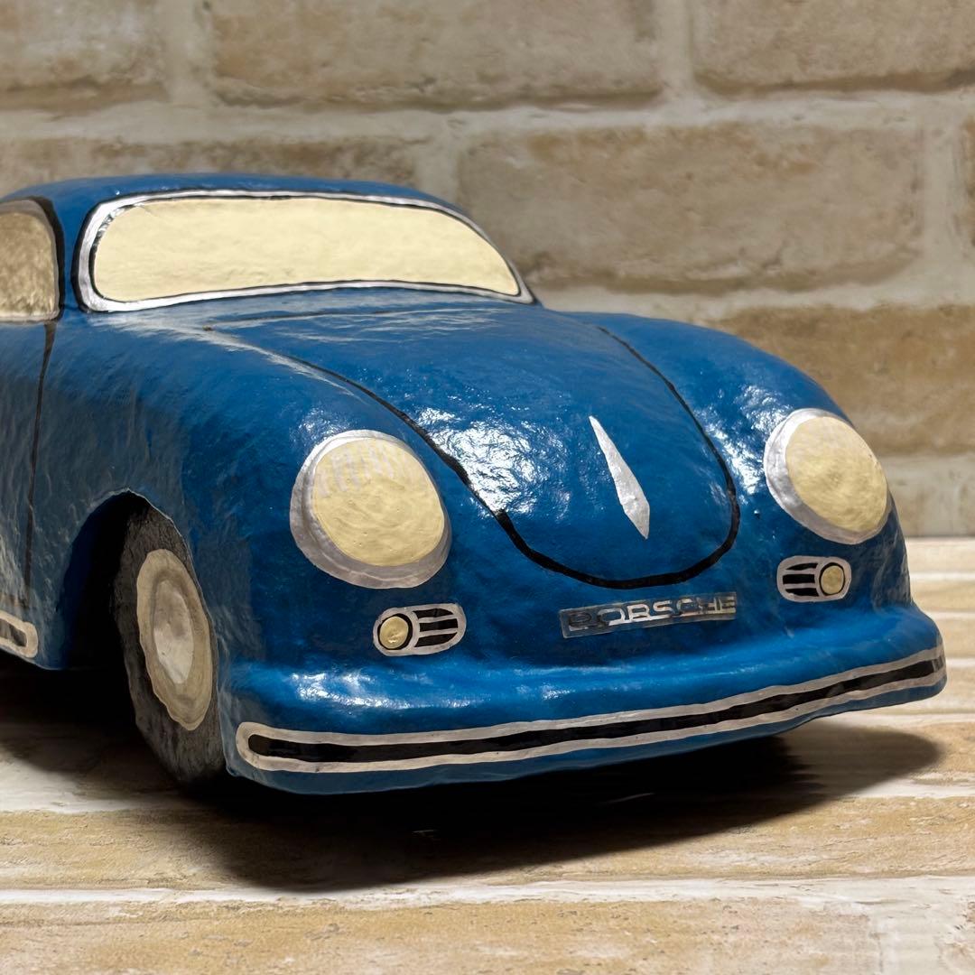 PORSCHE 356A ペーパーオブジェ　ポルシェ 張り子