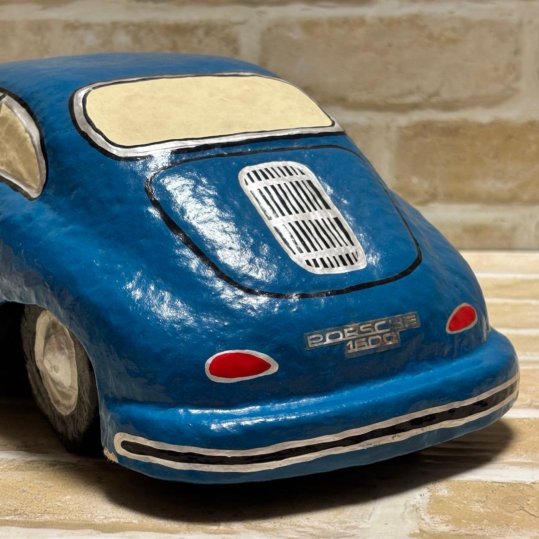 PORSCHE 356A ペーパーオブジェ　ポルシェ 張り子