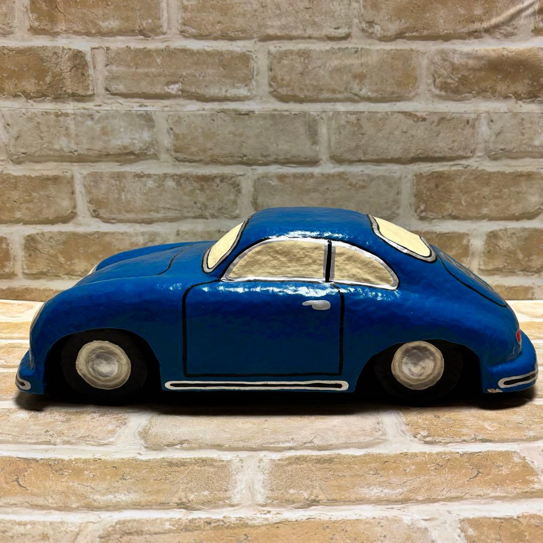 PORSCHE 356A ペーパーオブジェ　ポルシェ 張り子