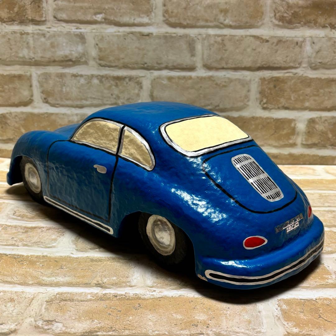 PORSCHE 356A ペーパーオブジェ　ポルシェ 張り子